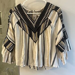 THML boutique patterned top